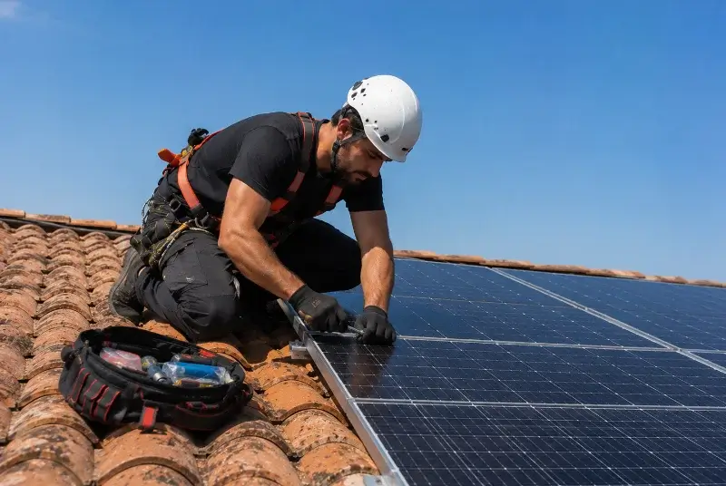 Maintenance et monitoring de panneaux solaires à Soulaines-sur-Aubance